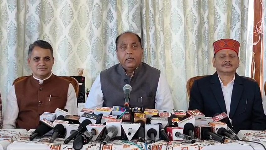 Breaking: हिमाचल में चल रही पल पल पलटूराम की सरकार: जयराम ठाकुर