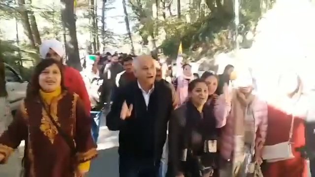 केंद्र सरकार के खिलाफ कांग्रेस ने किया राजभवन मार्च