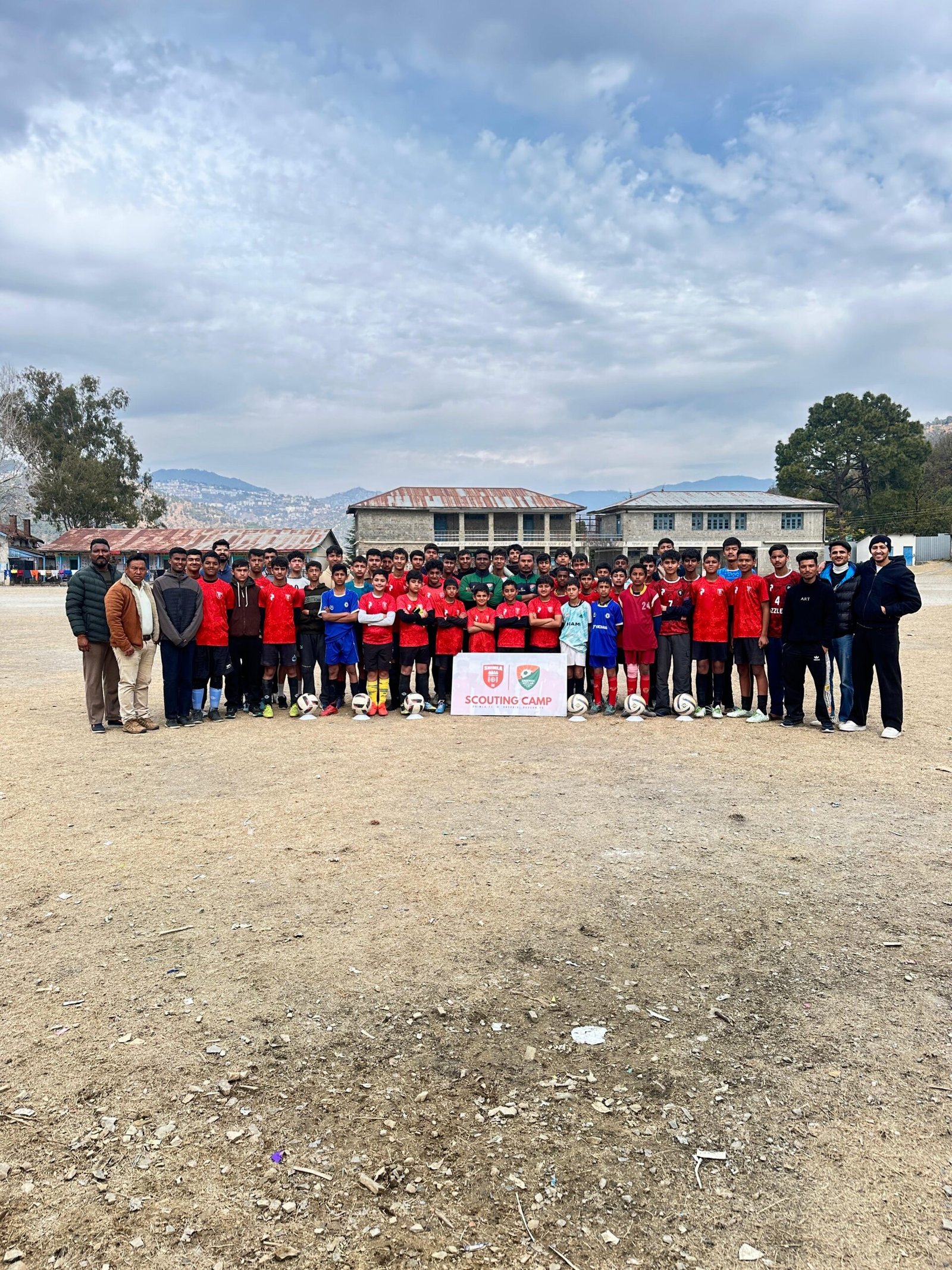 शिमला में स्रीनिधि डेक्कन एफसी और शिमला एफसी का संयुक्त प्रयास से हुआ फुटबॉल स्काउटिंग कैंप