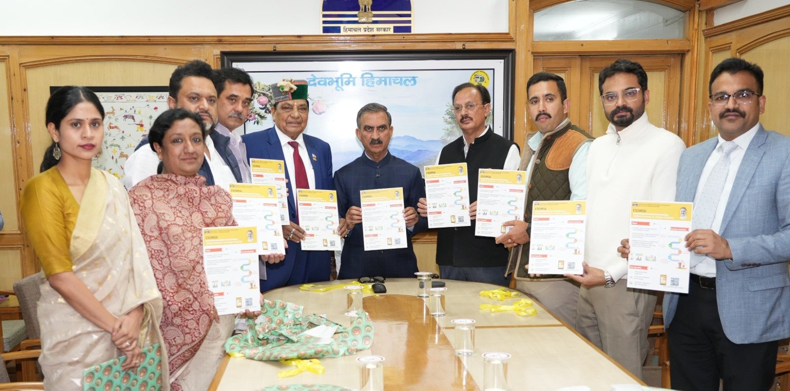 CM ने ESOMSA के ई-कल्याण पोर्टल का किया शुभारम्भ