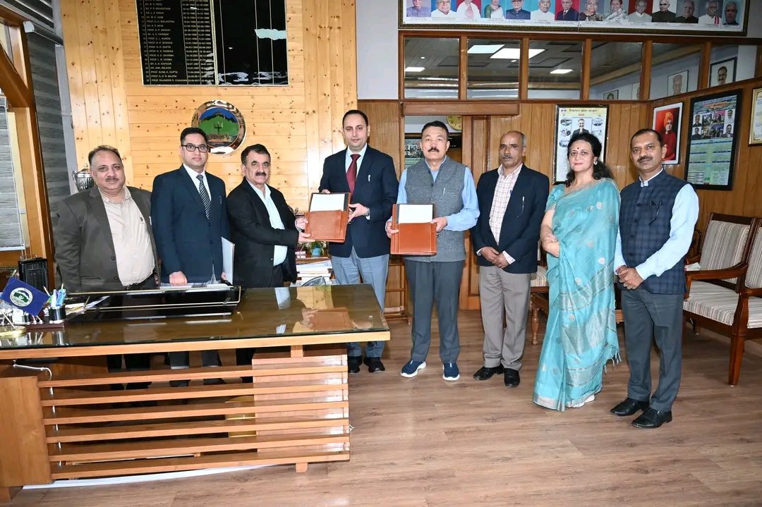 Breaking: HPTDC के होटलों में HPU के छात्रों व कर्मचारियों को ठहरने पर मिलेगी 15-20 फीसदी छूट, MOU साइन