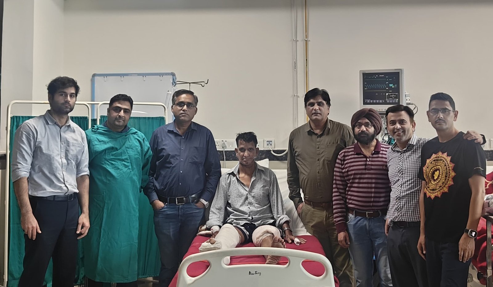 Breaking: AIMSS चमियाणा में पहली बार फ्री फिबुला फ्लैप द्वारा जबड़े का पुनर्निर्माण