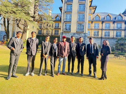 GSSS सायरी के छात्रों ने ओबरॉय वाइल्ड फ्लॉवर हॉल होटल का दौरा कर जाना हॉस्पिटैलिटी का अनुभव