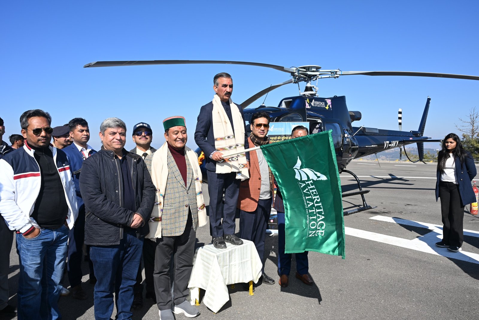 Breaking: संजौली हेलीपोर्ट से फिर हेलीकॉप्टर सेवाओं का शुभारम्भ